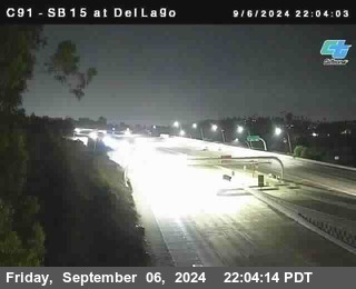 SB 15 at Del Lago bridge