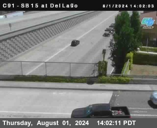 SB 15 at Del Lago bridge