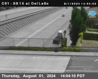 SB 15 at Del Lago bridge