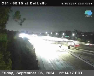 SB 15 at Del Lago bridge