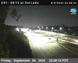 SB 15 at Del Lago bridge