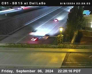 SB 15 at Del Lago bridge