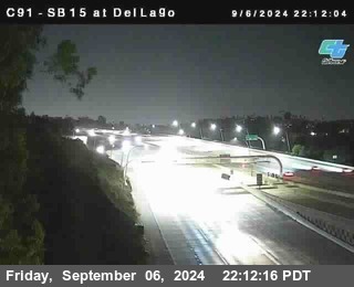 SB 15 at Del Lago bridge