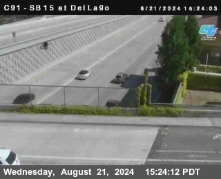 SB 15 at Del Lago bridge