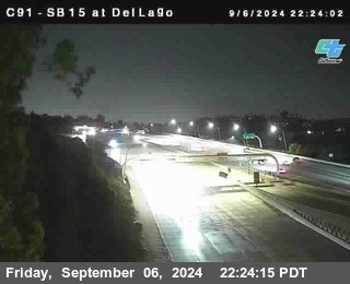 SB 15 at Del Lago bridge