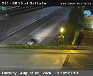 SB 15 at Del Lago bridge