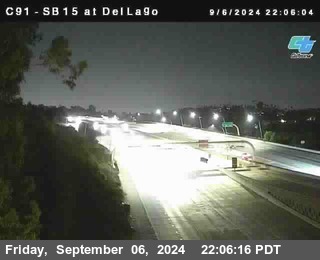 SB 15 at Del Lago bridge