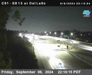 SB 15 at Del Lago bridge