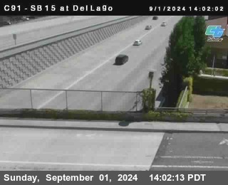 SB 15 at Del Lago bridge