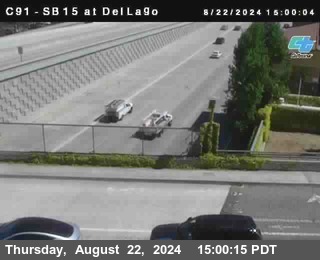 SB 15 at Del Lago bridge