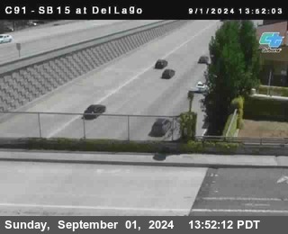 SB 15 at Del Lago bridge