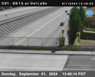 SB 15 at Del Lago bridge