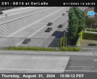 SB 15 at Del Lago bridge