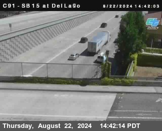 SB 15 at Del Lago bridge