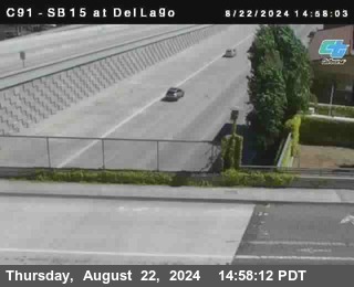 SB 15 at Del Lago bridge