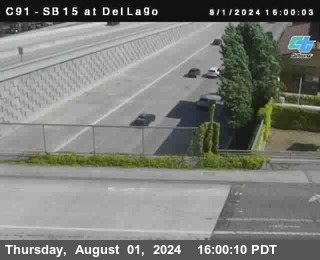 SB 15 at Del Lago bridge