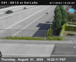 SB 15 at Del Lago bridge