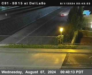 SB 15 at Del Lago bridge