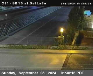 SB 15 at Del Lago bridge