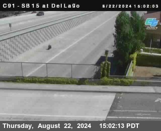 SB 15 at Del Lago bridge