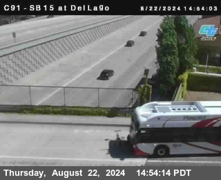 SB 15 at Del Lago bridge