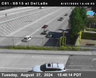 SB 15 at Del Lago bridge