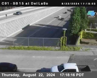 SB 15 at Del Lago bridge