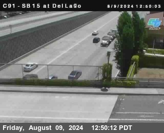 SB 15 at Del Lago bridge