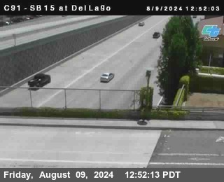 SB 15 at Del Lago bridge