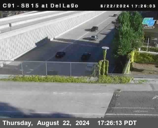 SB 15 at Del Lago bridge