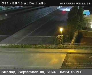 SB 15 at Del Lago bridge