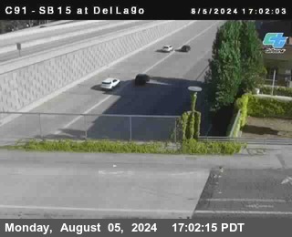 SB 15 at Del Lago bridge