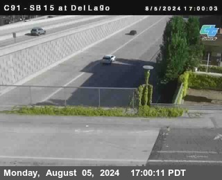 SB 15 at Del Lago bridge