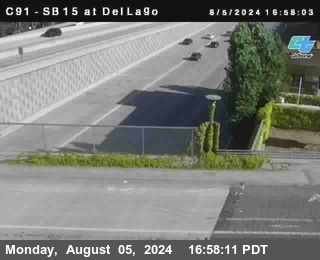 SB 15 at Del Lago bridge