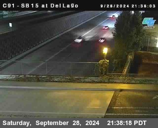 SB 15 at Del Lago bridge