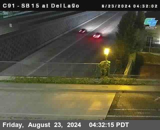 SB 15 at Del Lago bridge