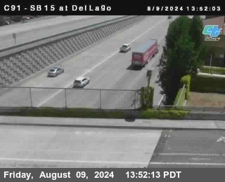 SB 15 at Del Lago bridge