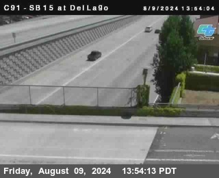 SB 15 at Del Lago bridge