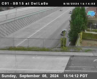 SB 15 at Del Lago bridge