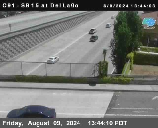 SB 15 at Del Lago bridge