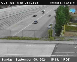 SB 15 at Del Lago bridge