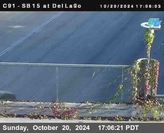 SB 15 at Del Lago bridge