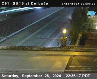 SB 15 at Del Lago bridge