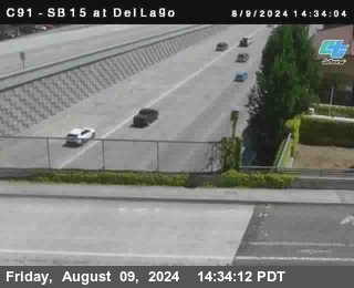 SB 15 at Del Lago bridge