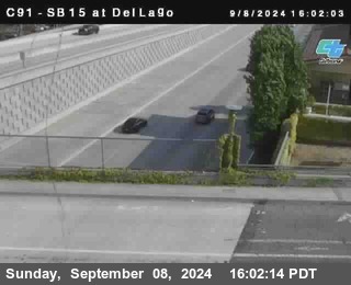 SB 15 at Del Lago bridge