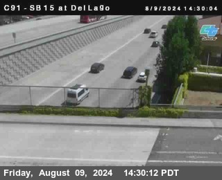 SB 15 at Del Lago bridge