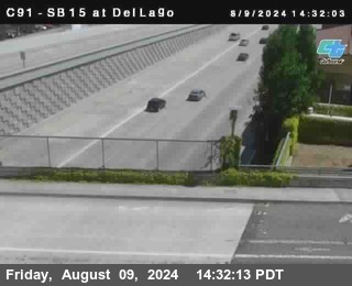 SB 15 at Del Lago bridge