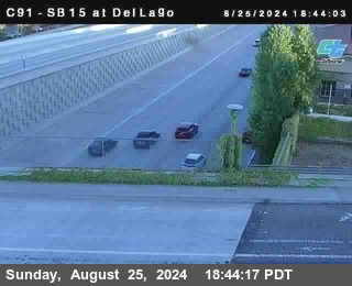 SB 15 at Del Lago bridge