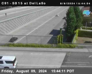 SB 15 at Del Lago bridge