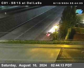 SB 15 at Del Lago bridge